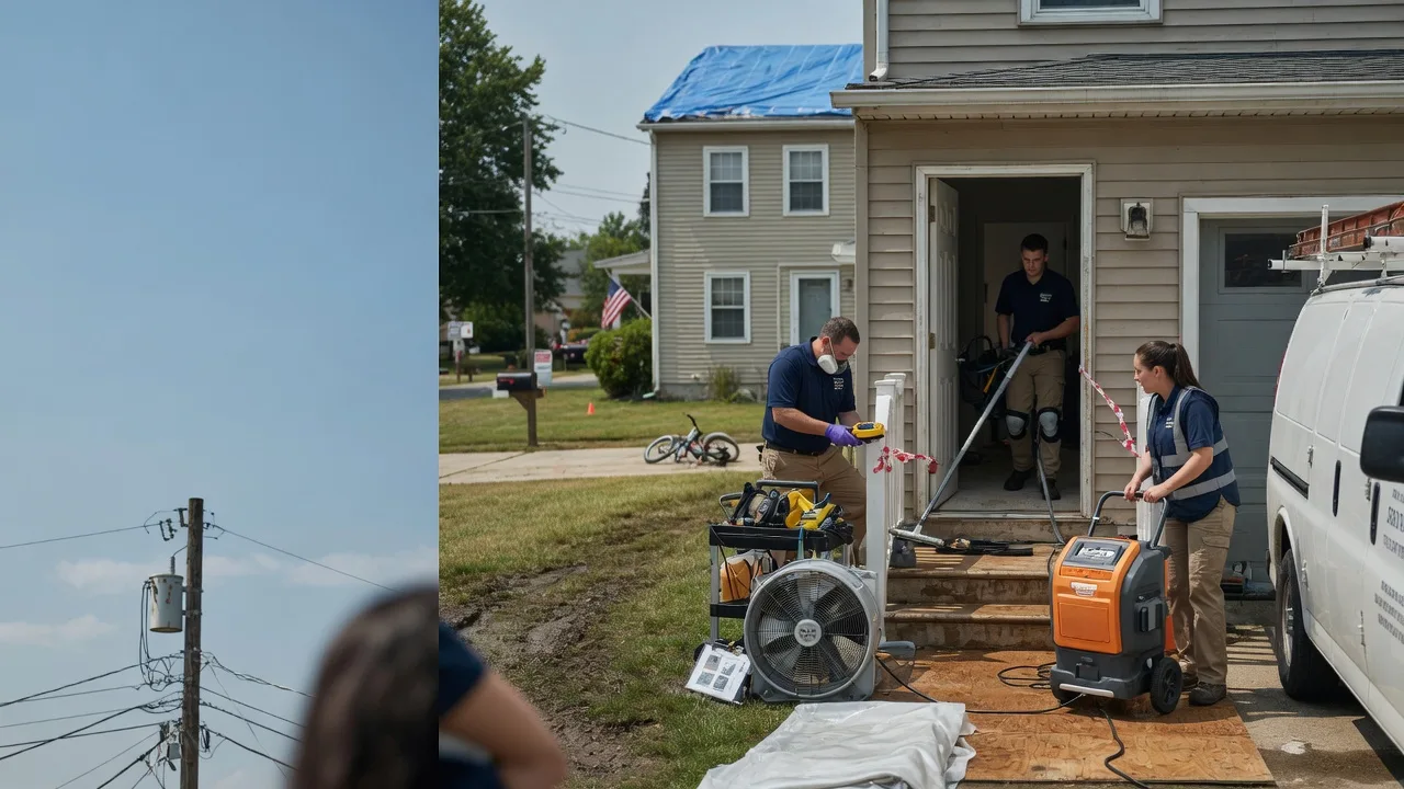 Water Damage Repair in Milroy, IN near me